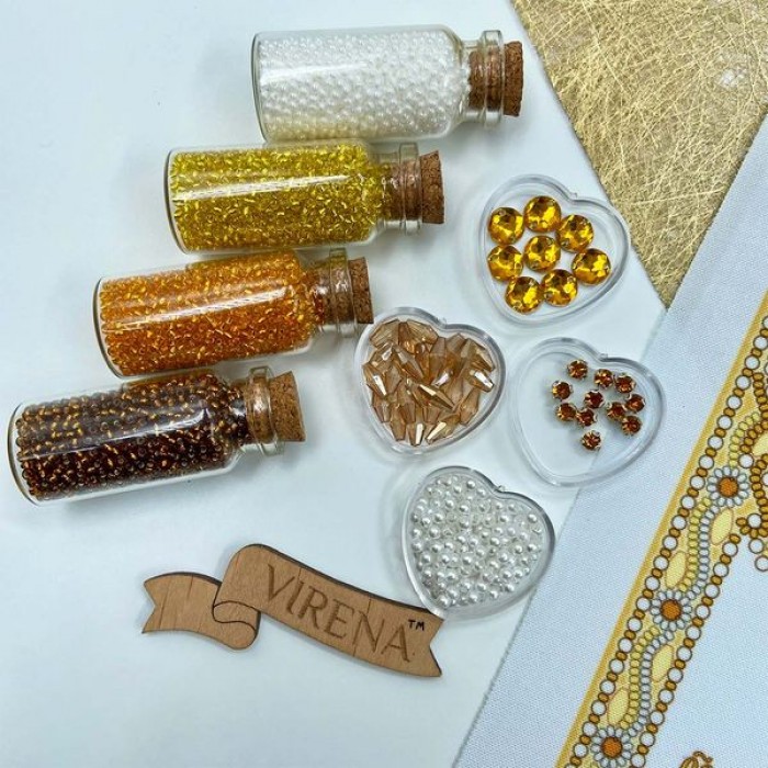 Cв. Пророк Ілля в золоті А4Р-670 (А4Р-670). Схема для вишивки бісером