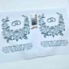 Рушник весільний великий "Срібні троянди" РВВ-062 (РВВ-062)