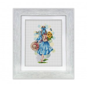 Набір для вишивки N102 "Закохана в літо"