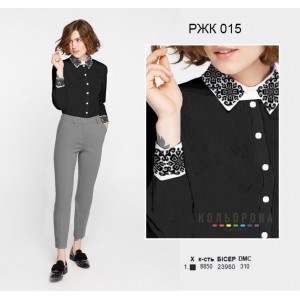 Жіноча комбінована сорочка РЖК-015. Заготовка під вишивку