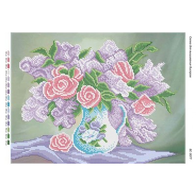 БС-3077 Натюрморт. Схема для вишивки бісером