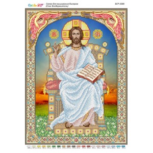 БСР-3286 Спас Вседержитель. Схема для вишивки бісером