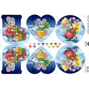 Схема для вишивки бісером А4Н-416 (А4Н-416)