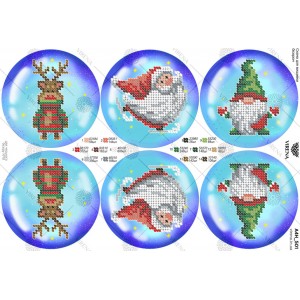 Схема для вишивки бісером А4Н-501 (А4Н-501)