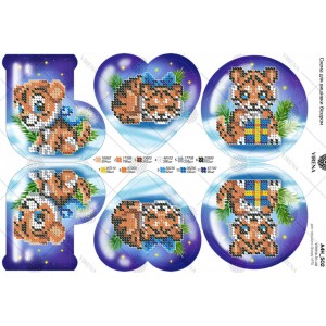 Схема для вишивки бісером А4Н-502 (А4Н-502)