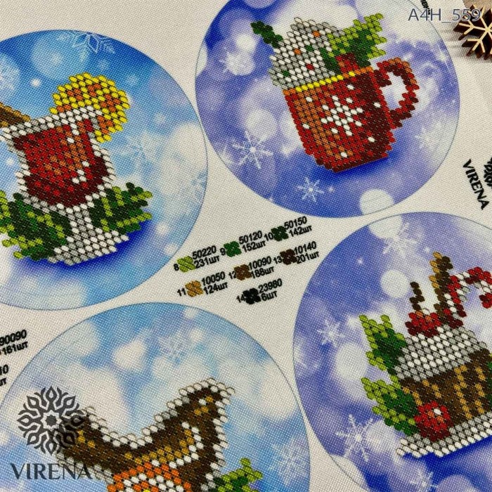 Схема для вишивки бісером А4Н-559 (А4Н-559)