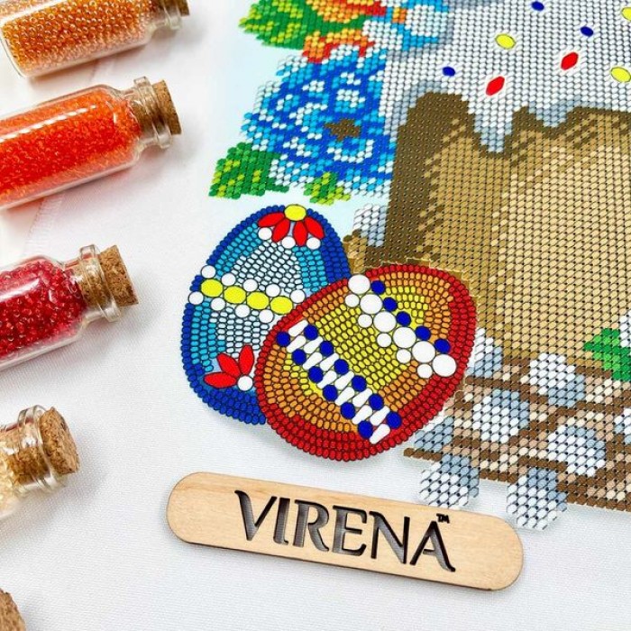 Рушник Великодній великий на кошик РКВ-084 (РКВ-084)