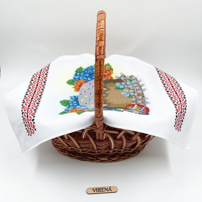 Рушник Великодній великий на кошик РКВ-084 (РКВ-084)