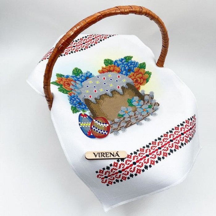 Рушник Великодній великий на кошик РКВ-084 (РКВ-084)