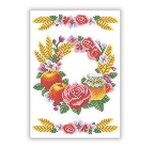 Рушник Спасівський на кошик дитячий РКМ-066 (РКМ-066)