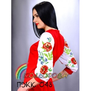 Плаття жіноче комбіноване ПЖК-048. Заготовка під вишивку