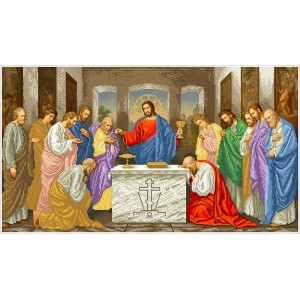 СЄ-В (0226) Свята Євхаристія (велика). Схема для вишивки бісером