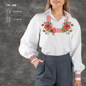 Сорочка жіноча СЖ-209. Заготовка під вишивку