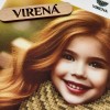 Картина для вишивки бісером "Дівчинка з котом. Осінь" А4Н-605 (А4Н-605)