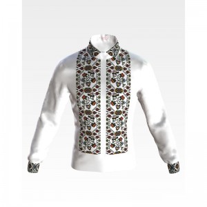 Заготовка чоловічої вишиванки "Сокальська сучасна" для вишивки бісером (СЧ079кБнннн)