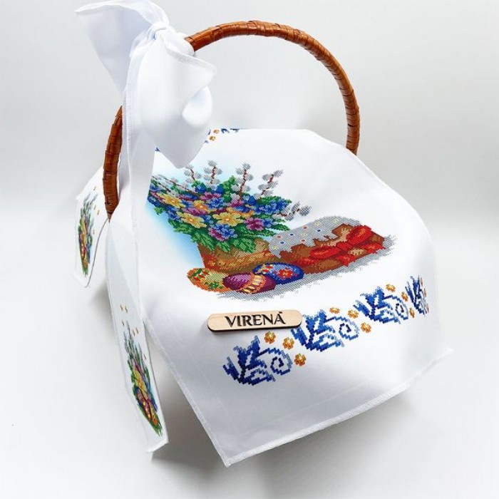 Рушник Великодній великий на кошик РКВ-083 (РКВ-083)