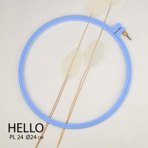 П'яльця пластикові HELLO PL24 блакитні