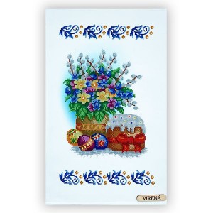 Рушник Великодній великий на кошик РКВ-083 (РКВ-083)