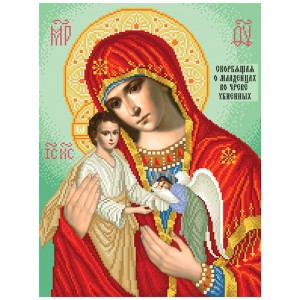 СДМ Скорботна Діва Марія. Схема для вишивки бісером