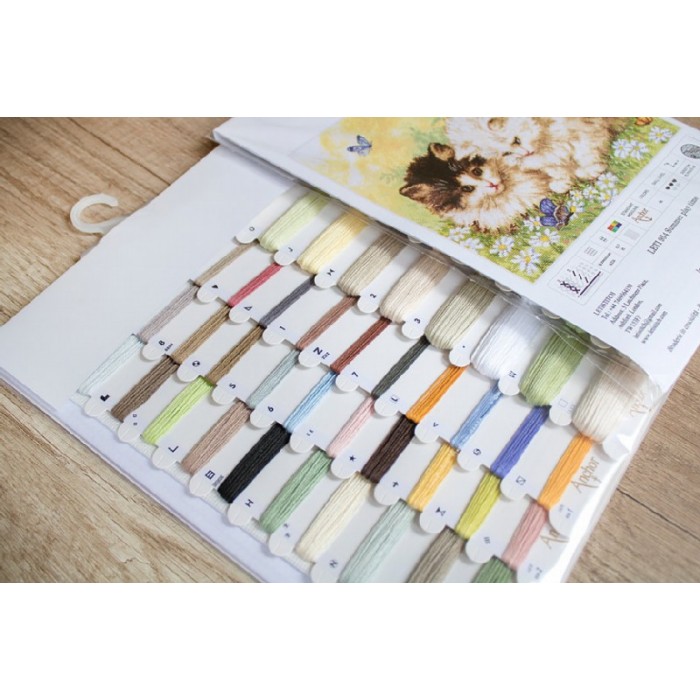 LETI 954 Summer play time. Набір для вишивки хрестиком LetiStitch