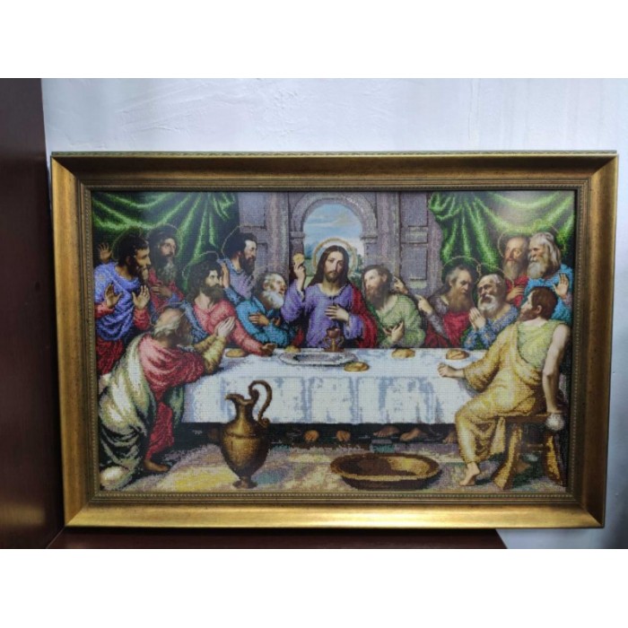 Схема картини Золота Підкова ЗПО-029 "Тайна вечеря" для вишивання бісером на шовку