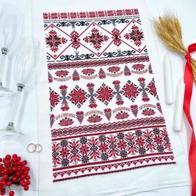 Рушник весільний для вишивки нитками (VRM 002 R)