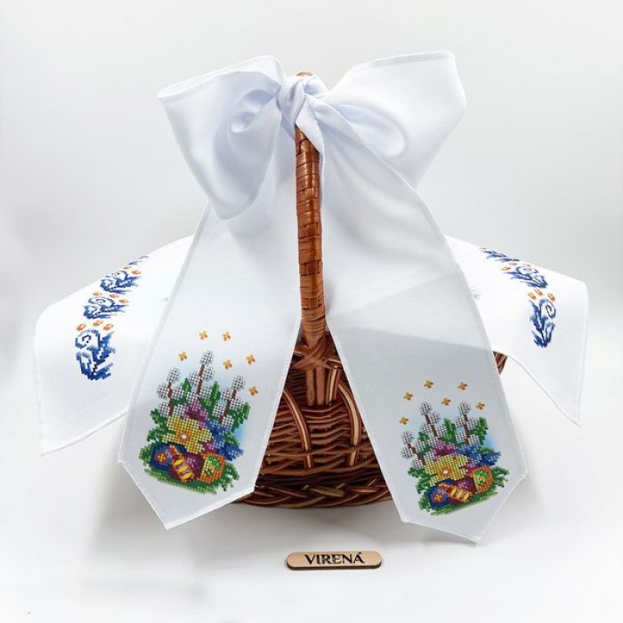 Рушник Великодній великий на кошик РКВ-083 (РКВ-083)
