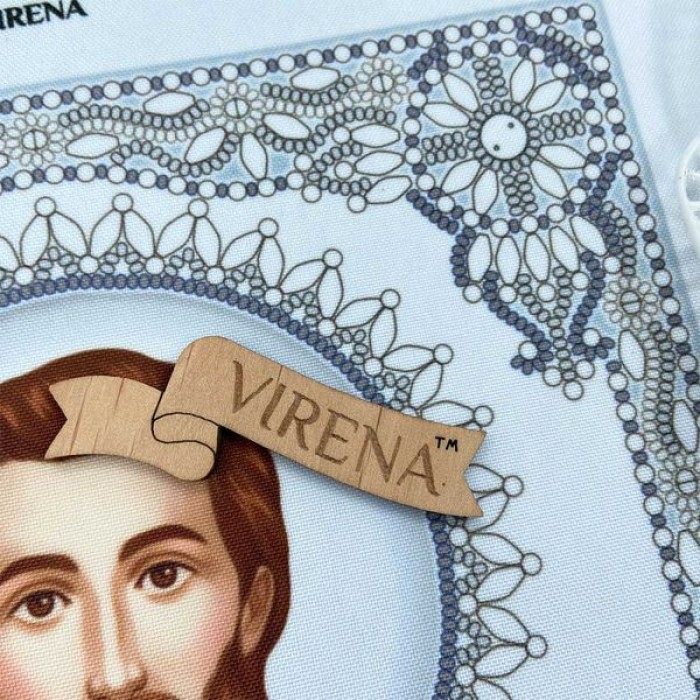 Cв. Муч. Богдан в сріблі А4Р-668 (А4Р-668). Схема для вишивки бісером