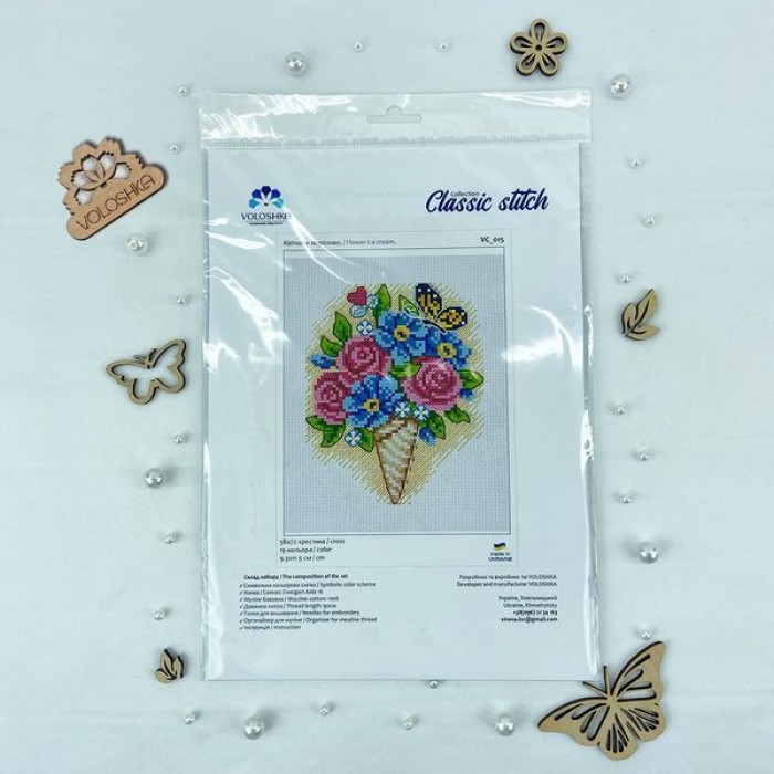 Набір для вишивки нитками (VC-015)