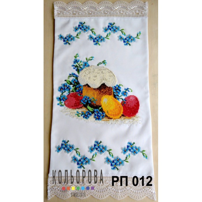 Пасхальний рушник РП-012. Для вишивки бісером або нитками