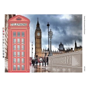 БС-3212 Лондон. Схема для вишивки бісером