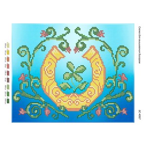 БС-4067 На удачу. Схема для вишивки бісером