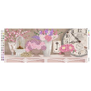 ПМ-4079 "Прованс". Схема для вишивки бісером