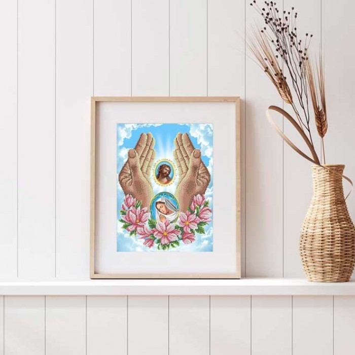 Схема для вишивки бісером "Молитва Марії" (А3Р-299)