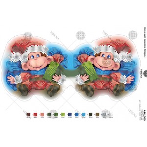 Схема для вишивки бісером "Новорічна іграшка". (А4Н-080)