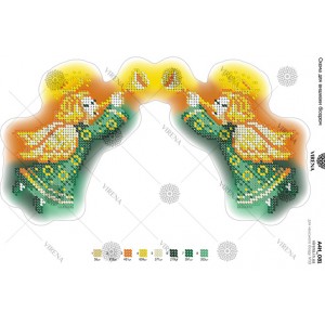 Схема для вишивки бісером "Новорічна іграшка". (А4Н-081)