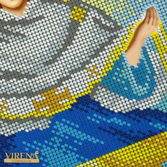 Схема для вишивки бісером "Свята Покрова опікунка України" (А4Р-621)