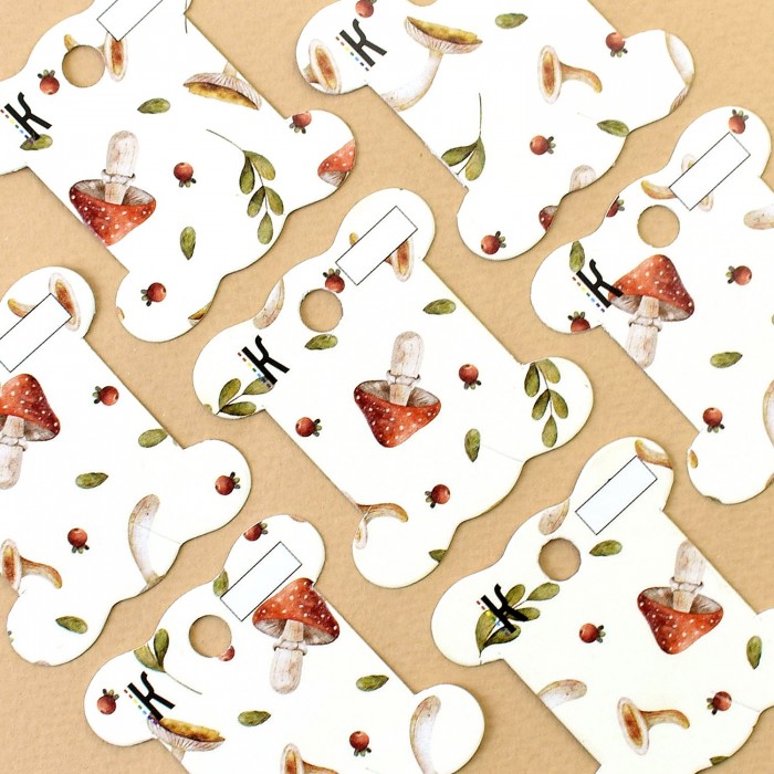 Картонні бобіни для муліне БК-19 (Осінній малюнок 2)