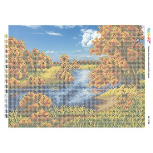 БС-3294 Осінь. Схема для вишивки бісером