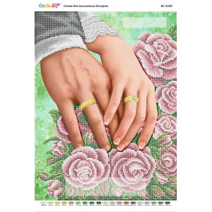 БС-3320 Талісман кохання. Схема для вишивки бісером