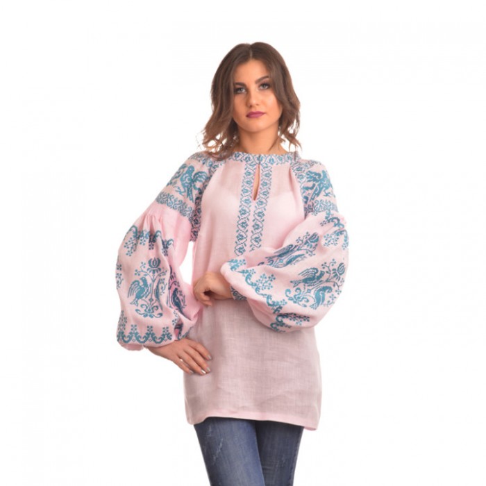 Заготовка жіночої блузки БОХО "Ніжний дотик" (ЖЕ015лПнннн_269_148)