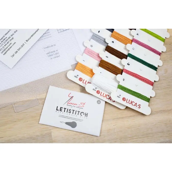 JK031 Ялинкові іграшки. Гноми на День Святого Валентина. Luca-S. Набір для вишивки хрестиком