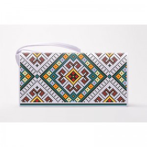 Заготовка клатча "Різнобарвя" для вишивки бісером (КЛ164кБ1301)
