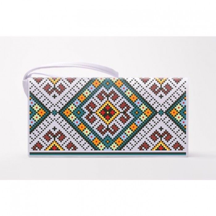 Заготовка клатча "Різнобарвя" для вишивки бісером (КЛ164кБ1301)