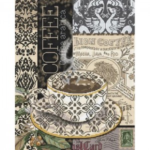LETI 993 Lion Coffee B. Letistitch. Набір для вишивки хрестиком