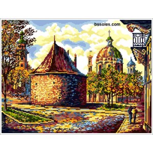 ЛПВ-2 Порохова вежа-2. Схема для вишивки бісером