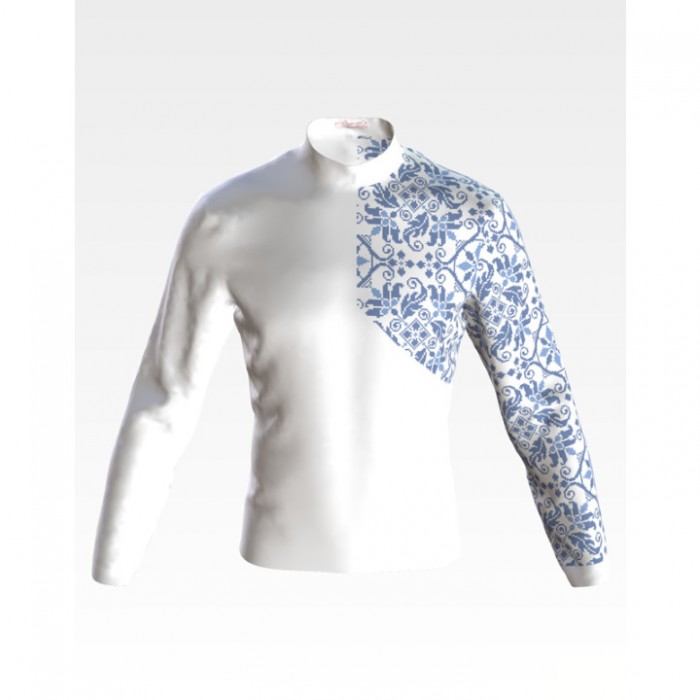 Заготовка чоловічої вишиванки "Водограй" для вишивки бісером (ЧЕ071кБнн07)