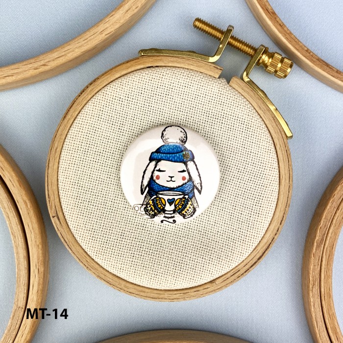 Магнітний тримач для голок та схем МТ-14 "Зимове зайченя"