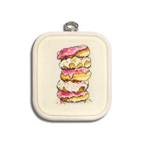 Набір для вишивки N028 "Апетитні пончики"