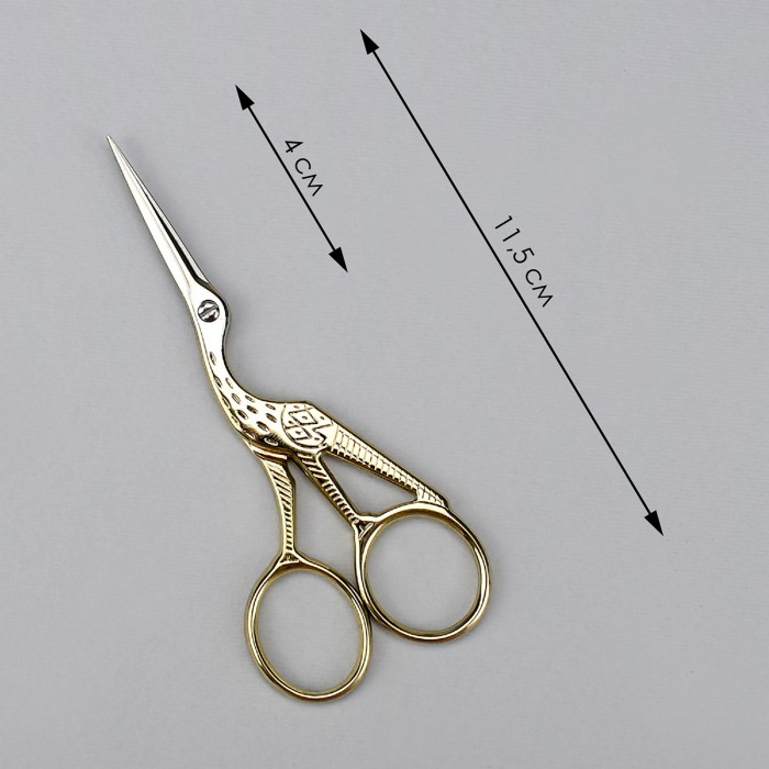 Ножиці для рукоділля НР-04/gold